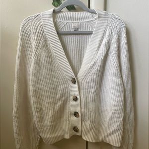 A new day | Cream off-white cardigan⏳